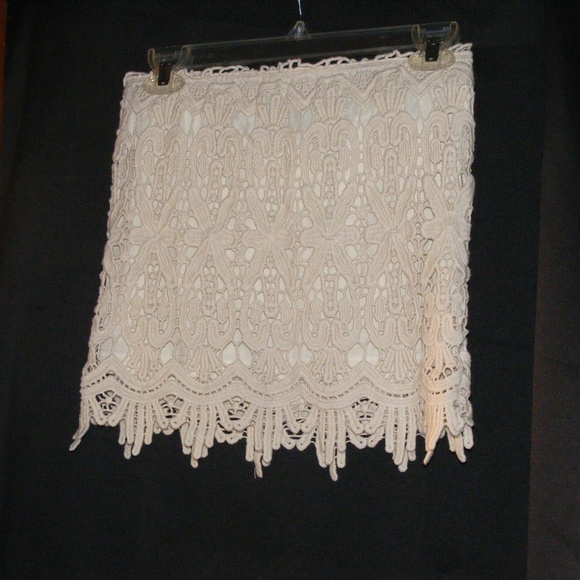 Lace Mini Skirt FINAL SALE - Picture 4 of 8
